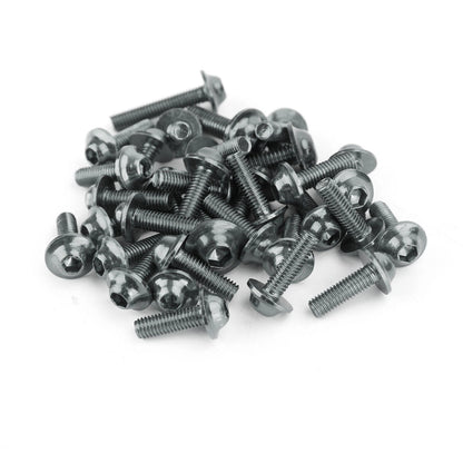 158 Piece Titanium Aluminium Fairing Screw Trim Bolts Set for F2