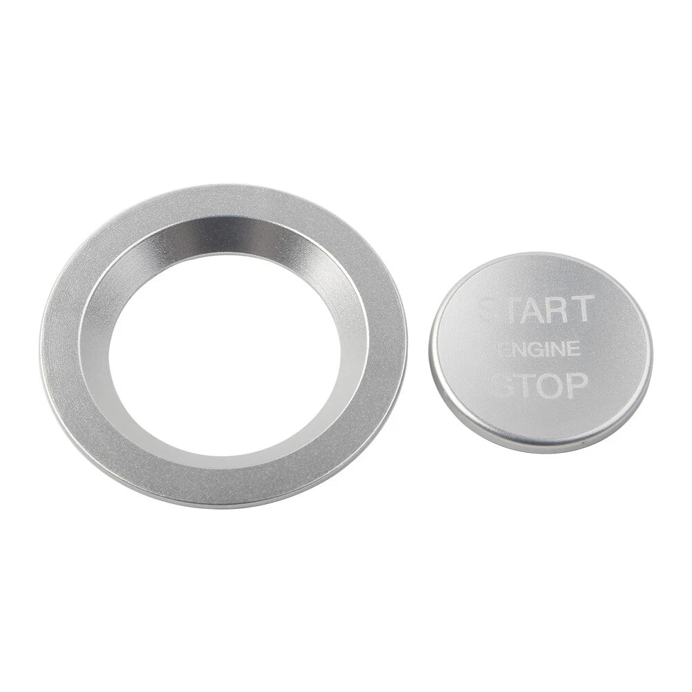 Keyless Engine Push Start Button w/ Ring for Land Rover & Jaguar (2013-2023)