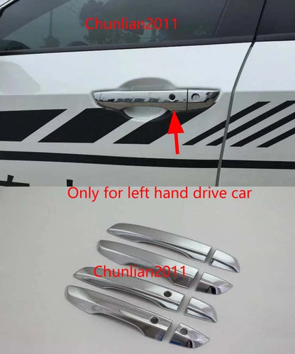 Chrome Door Handle Cover Trim for Honda Civic 10th Gen (2016-2017)