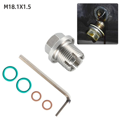 Self-Tapping Oil Pan Repair for Reliable Oil Change