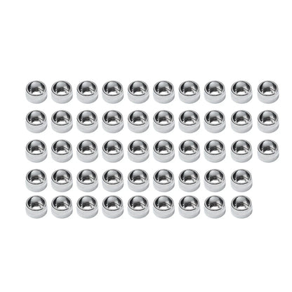 48X Chrome Engine Bolt Topper Caps for Harley Twin Cam Touring Dyna