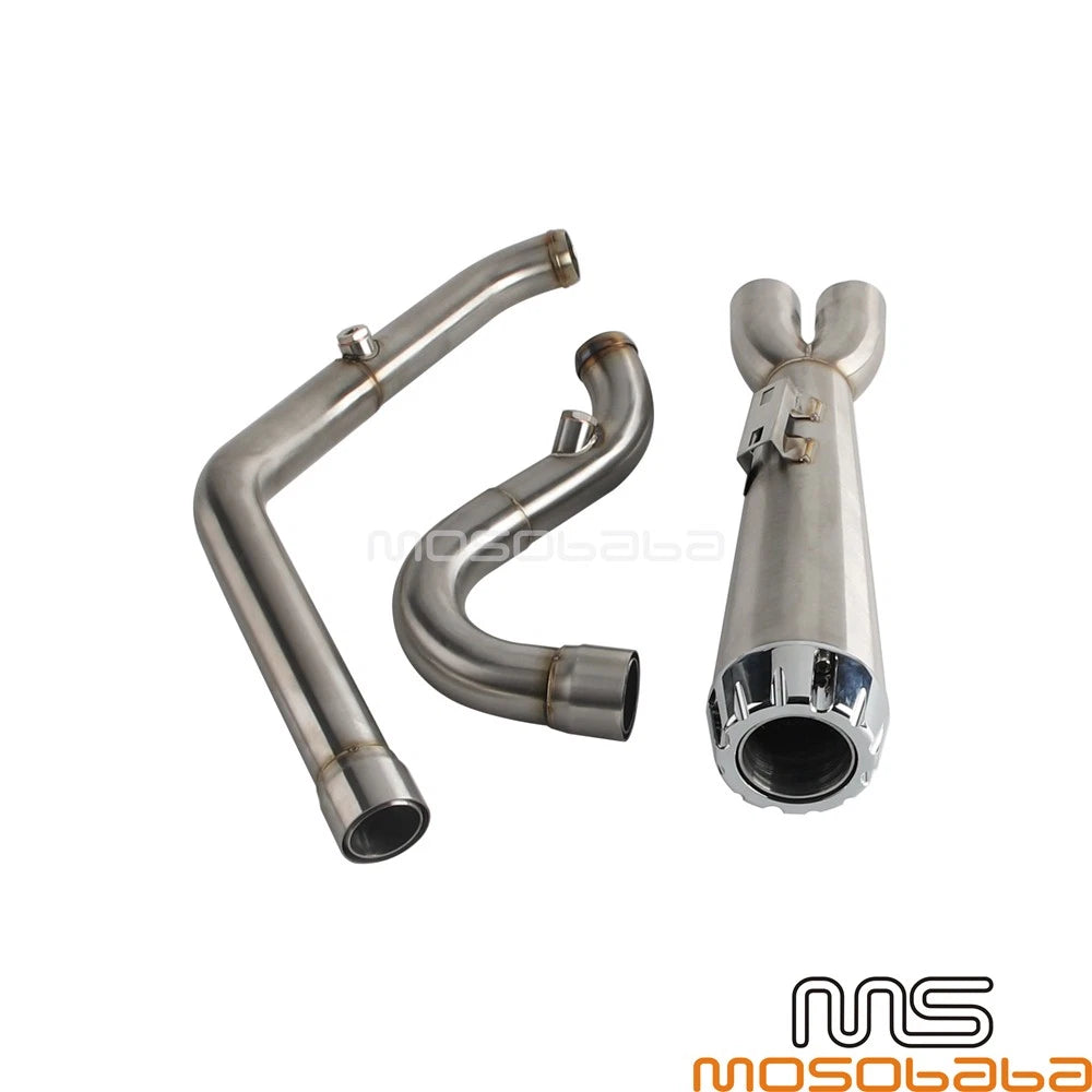 Exhaust System w/ End Cap for Harley Touring FLTRX FLTRXS FLTRK FLTRXP (2014-2023)