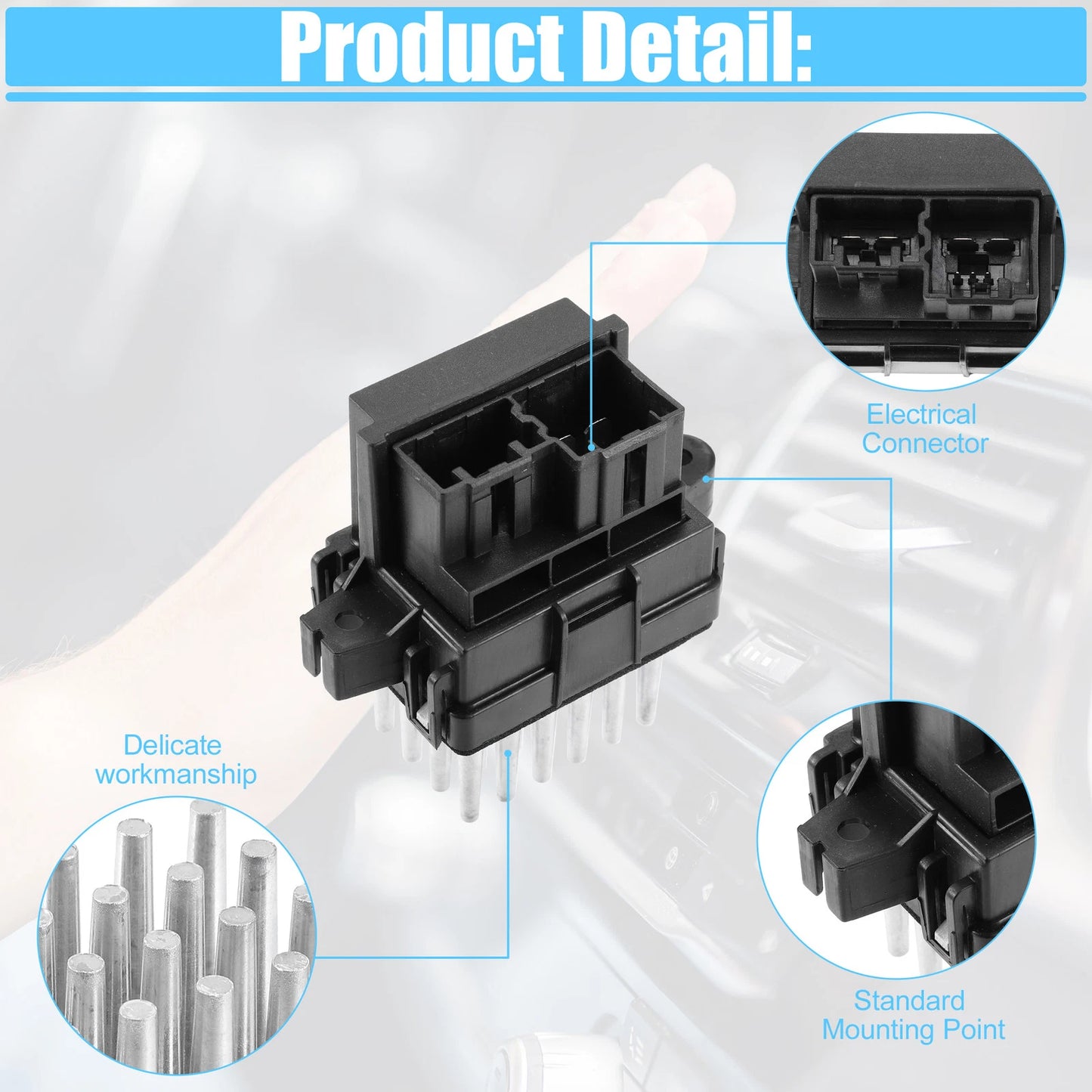 HVAC Blower Motor Resistor AC Blower Control for Dodge Grand Caravan GT