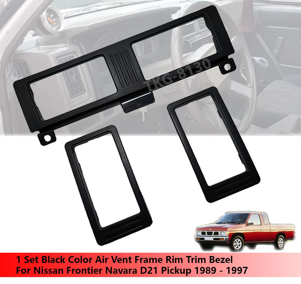 Air Vent Frame Trim Bezel for Nissan D21 Frontier