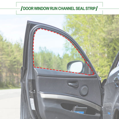 Front Right Door Window Seal Strip for Honda Civic (2006-2011)