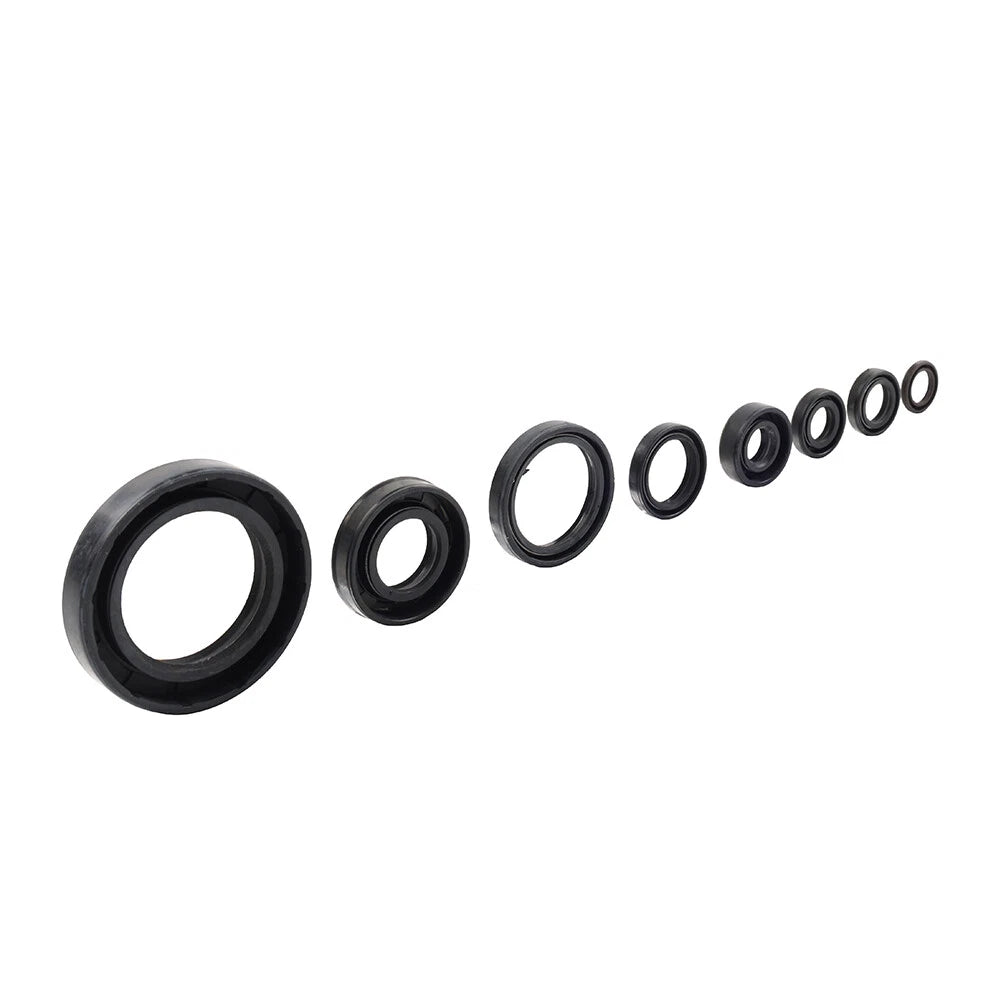 8 x Engine Oil Seal Kit for Honda CR250R (1992-2001)
