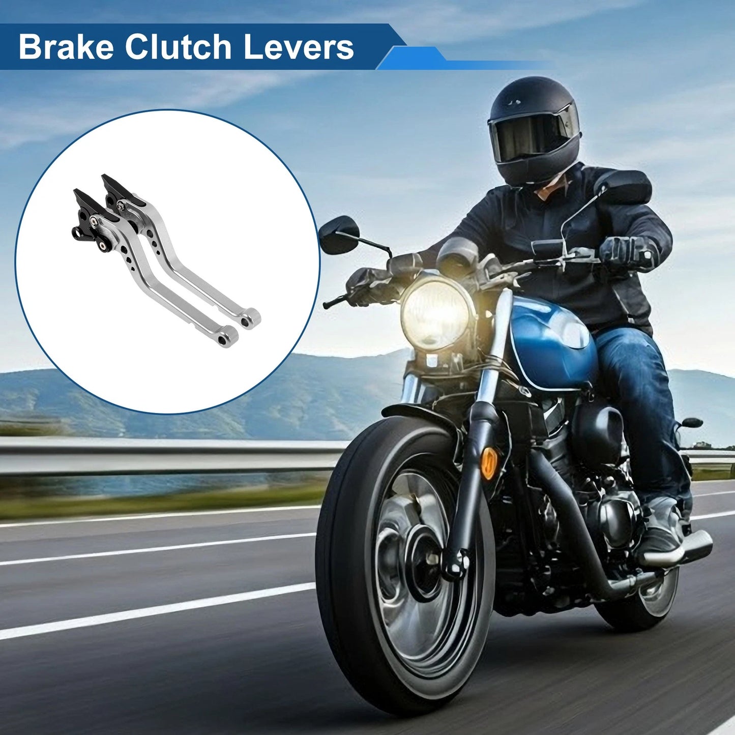 Levers / 1x / Long Brake Clutch Levers for Ducati 996/998/B/S/R (1999–2003)