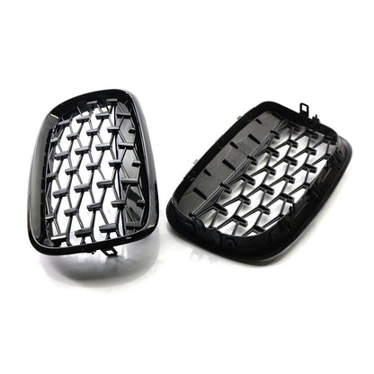 Diamond Grille Front Bumper Kidney for BMW X5 X6 (2007-2013)