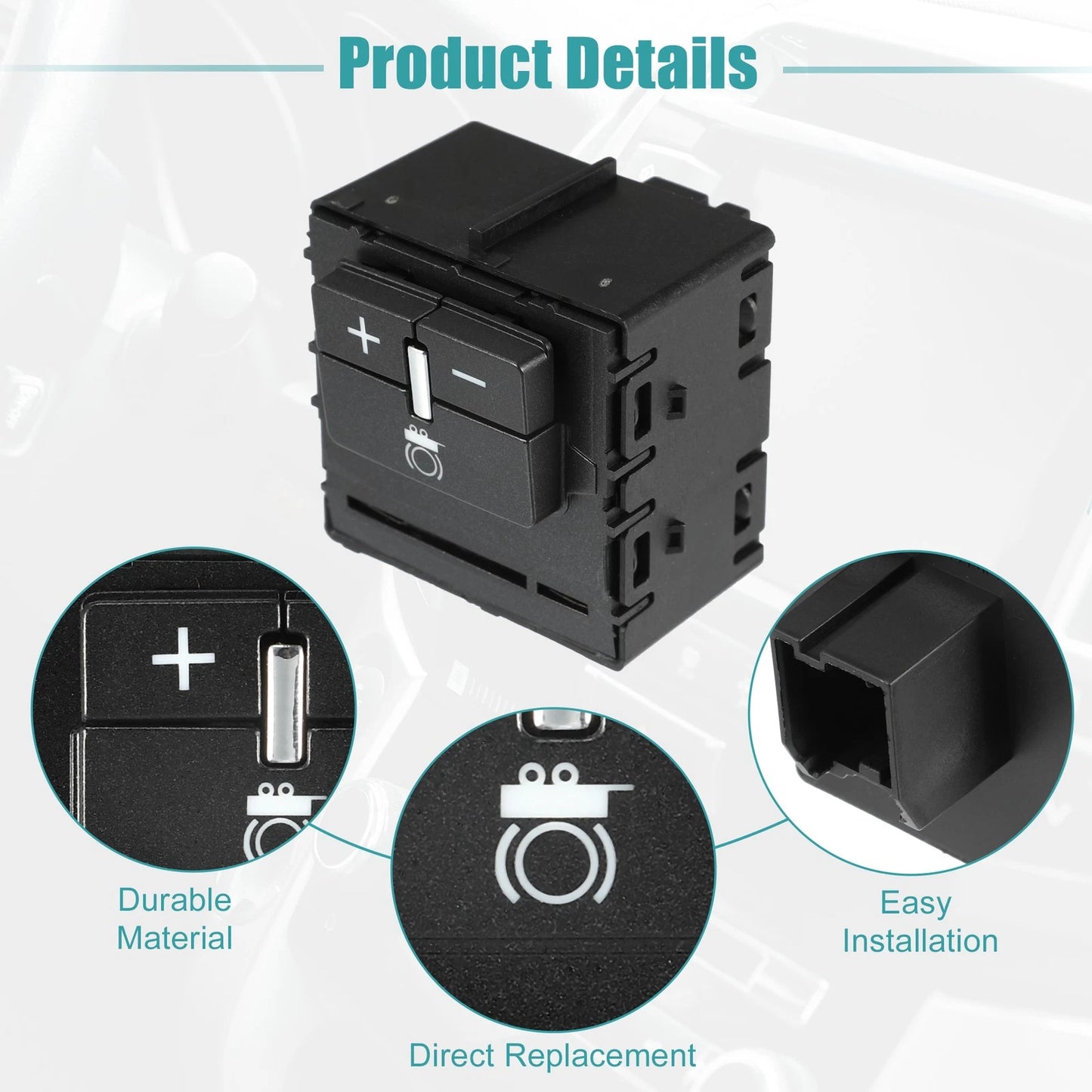 Trailer Brake Control Switch Car Accessories for Chevrolet Colorado (2016-2021)
