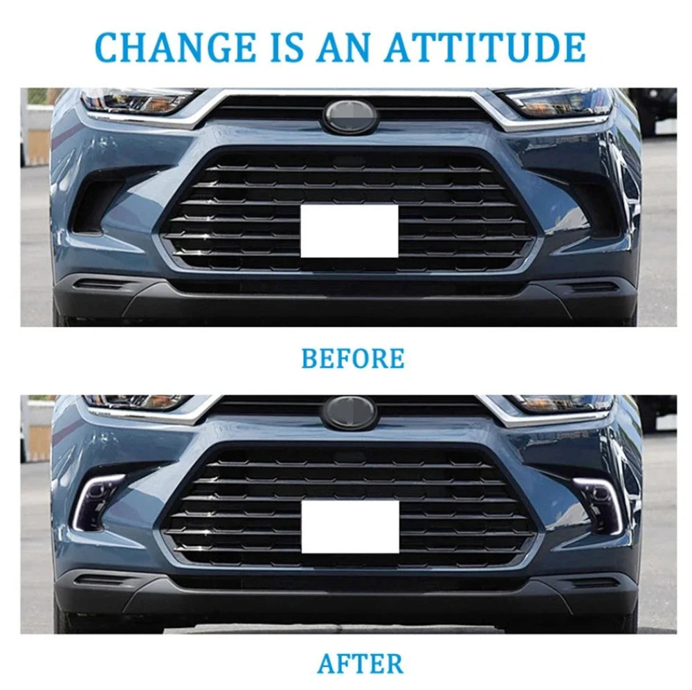 LED Daytime Running Light Fog Lamp for Toyota Grand Highlander (2024)