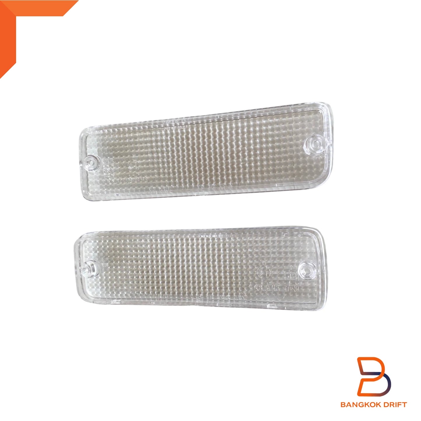 Clear Lens Set Turn Signal Bumper Light Tail Rear Lamp for Toyota Hilux (88-96)