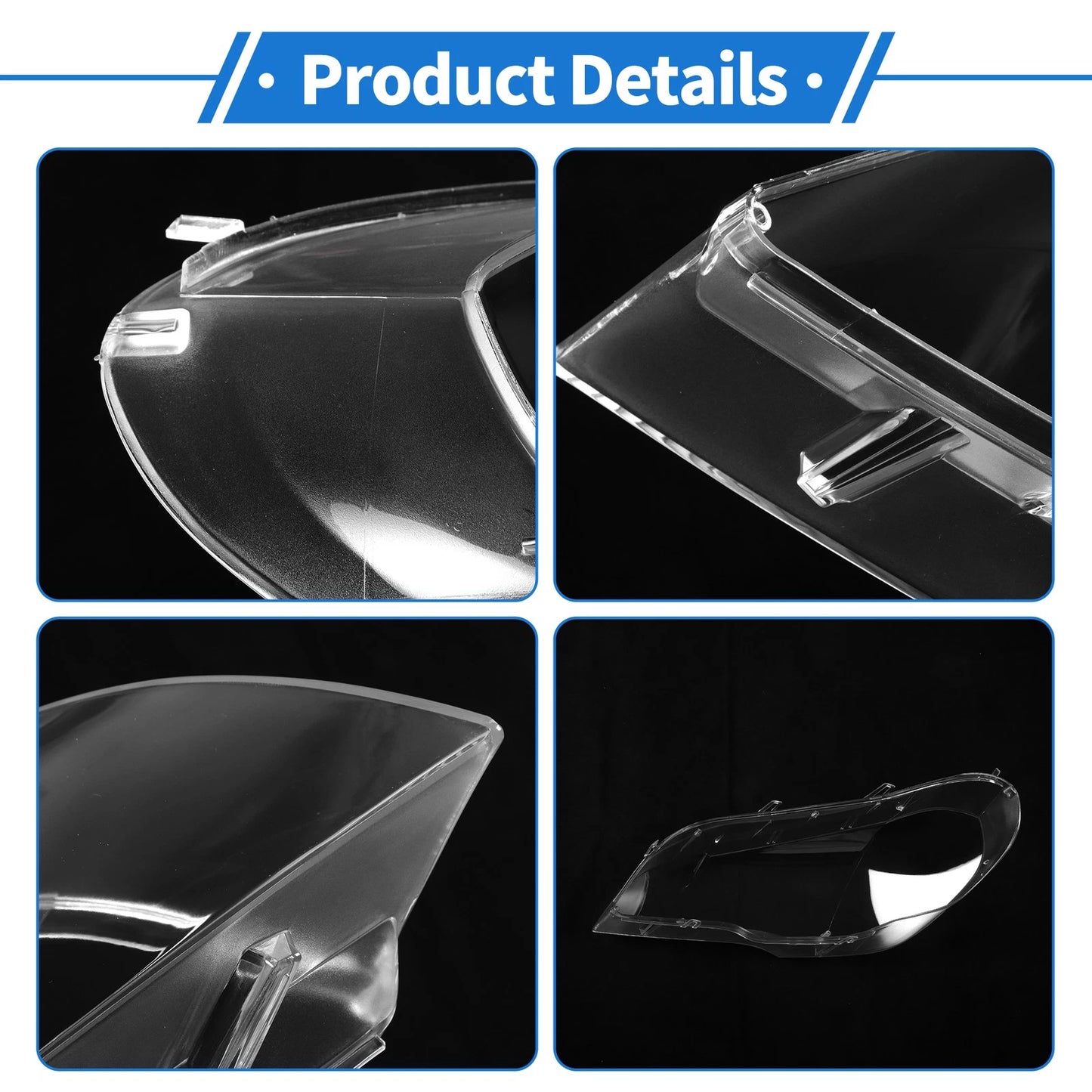 Front Right Headlight Lens Cover for BMW X5 E70 (2008-2013)
