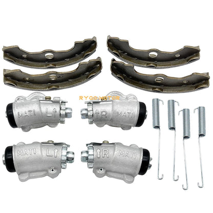 Front Brake Wheel Cylinders W/Shoes for Honda Foreman 400 TRX400FW (1995–1998)
