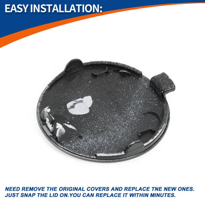 Bumper Tow Hook Cover for BMW 1 Series (2011-2019) - Black Sapphire