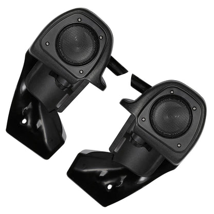 Vented Leg Fairing Speakers for Harley Electra Glide Road King (1983 - 2013)