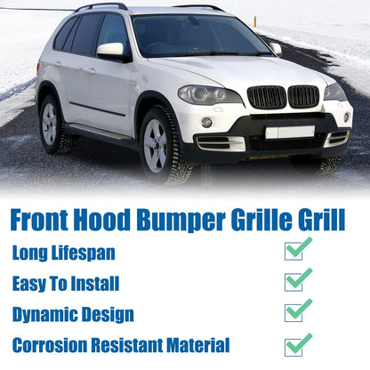 Front Hood Bumper Grille for BMW X5 X6 E70 (2007-2013)