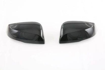 ABS Black Rearview Side Mirror Cover Trim for 2020-2023 Toyota Highlander (2020-2023)
