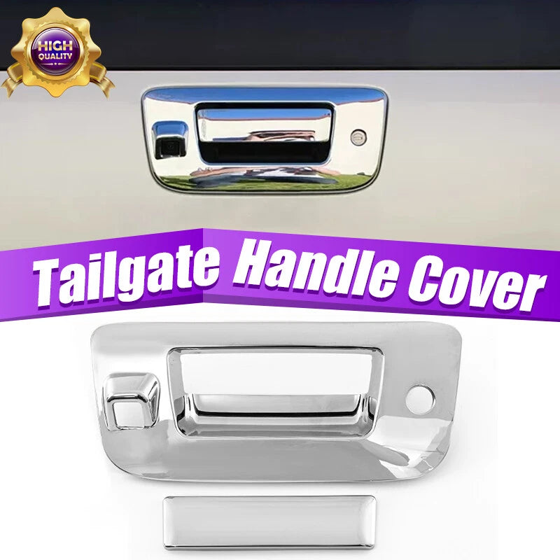 Chrome Tailgate Handle Bezel Cover for 2007-2013 GMC Sierra & Chevrolet Silverado