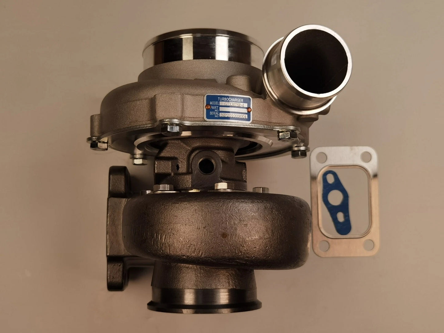 GTX3076R Turbocharger for T3 Make & Model (2010-2023) - Dual Ball Bearing, V-Band