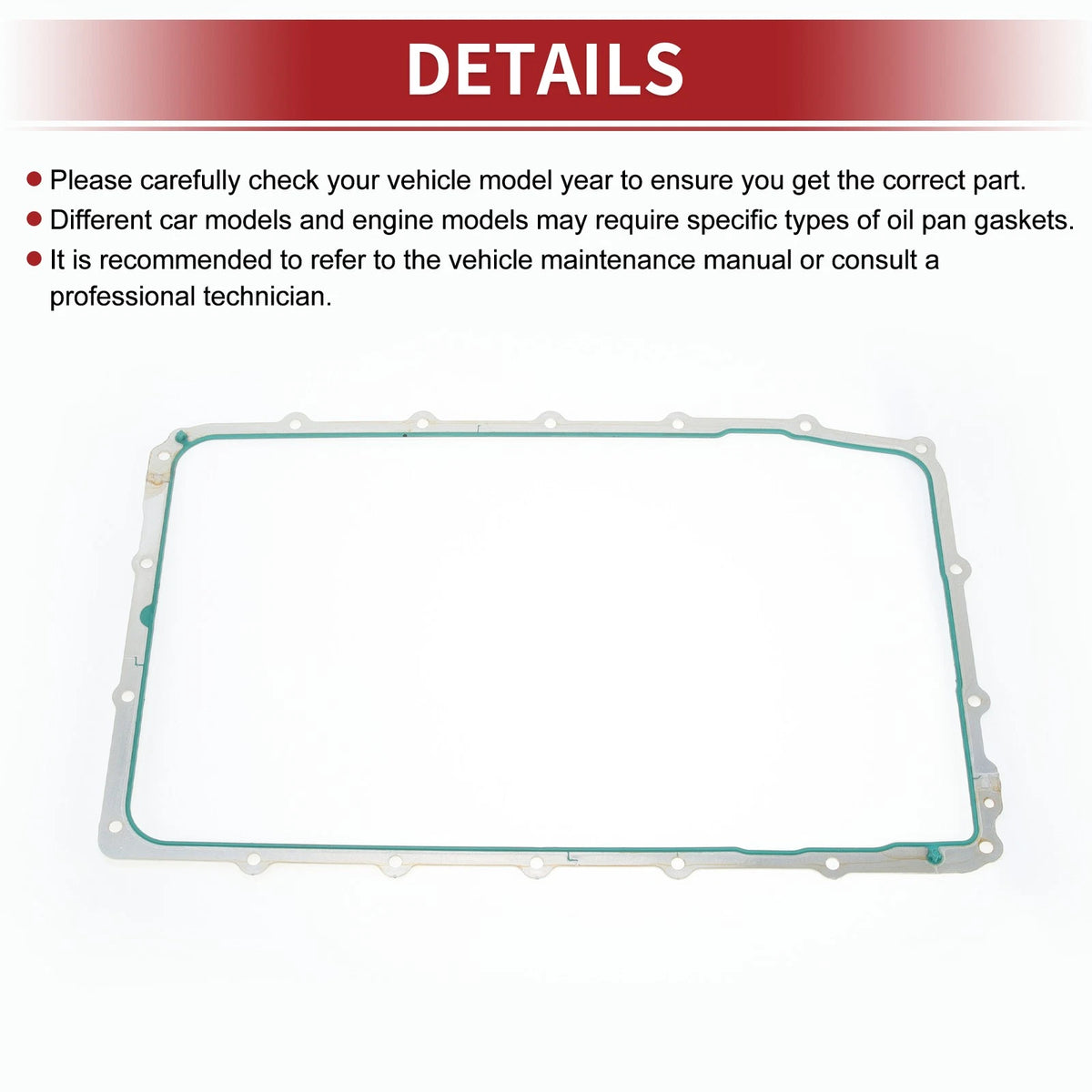 Oil Pan Gasket for Ford F-150, Ranger (2017-2021)