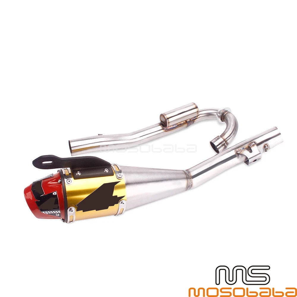 Exhaust System for Honda CRF230F 2008-2020 Slip-On Muffler Stainless Pipe