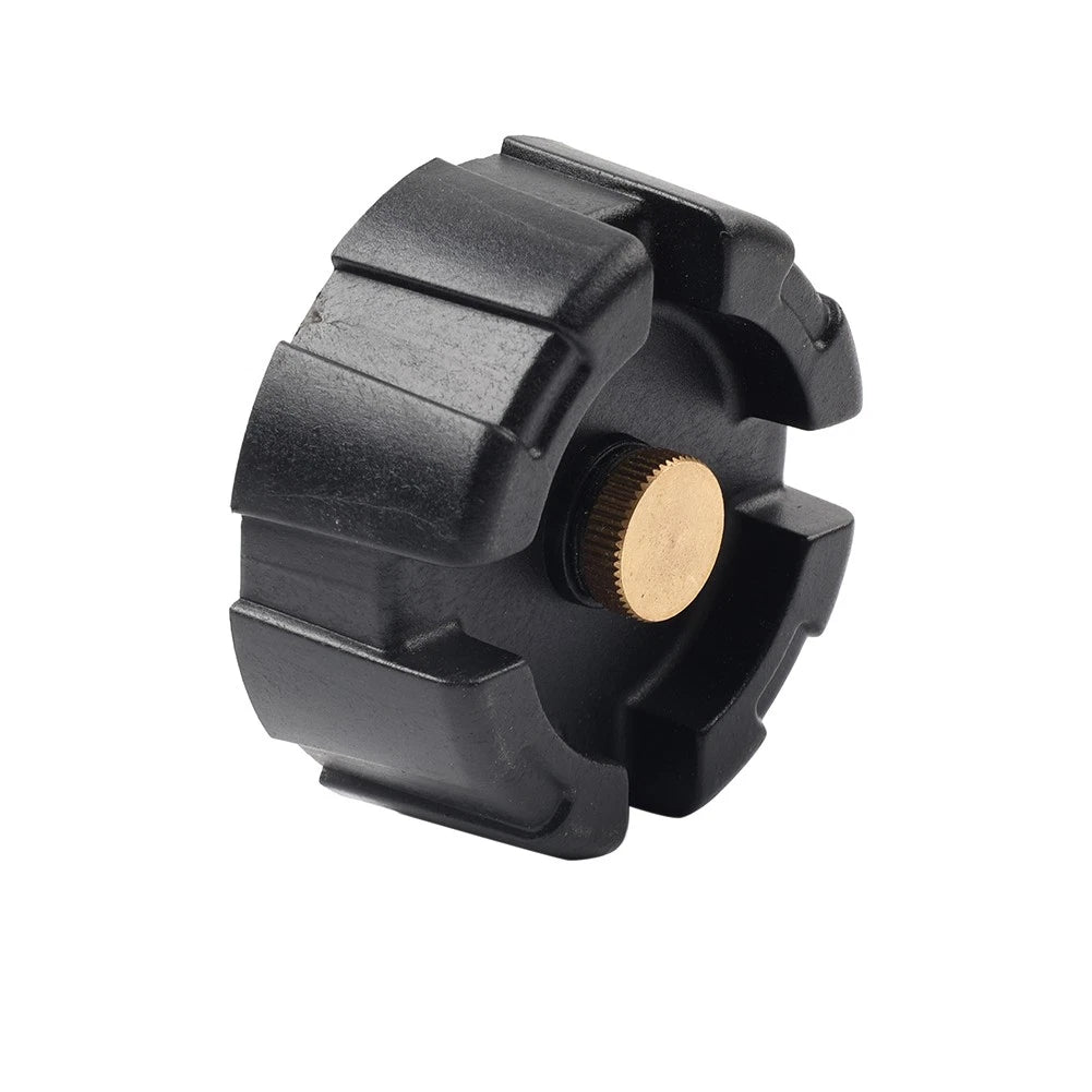 Marine Boat Gas Tank Cap Plastic for Outboard Engine Motor (12L/24L) Black