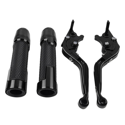 Folding Extendable Brake Clutch Levers & Handlebar Grips for BMW C650GT C600 (2012-2016)
