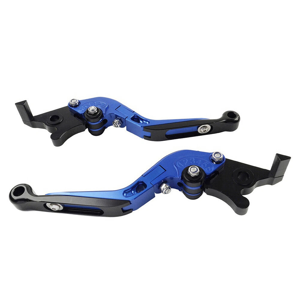 Blue Extendable Brake Clutch Levers for Honda CB599 CB600 CB919 (1998-2006)