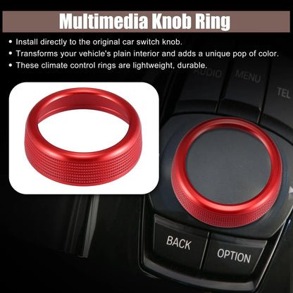 Knob Cover Ring for BMW 1 2 3 4 5 6 7 Series X3 X4 X5 X6 F01 F02 (2000-2023)