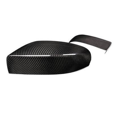 Dry Real Carbon Fiber Side Mirror Cover Overlay Shell For Ghibli 2013-2016