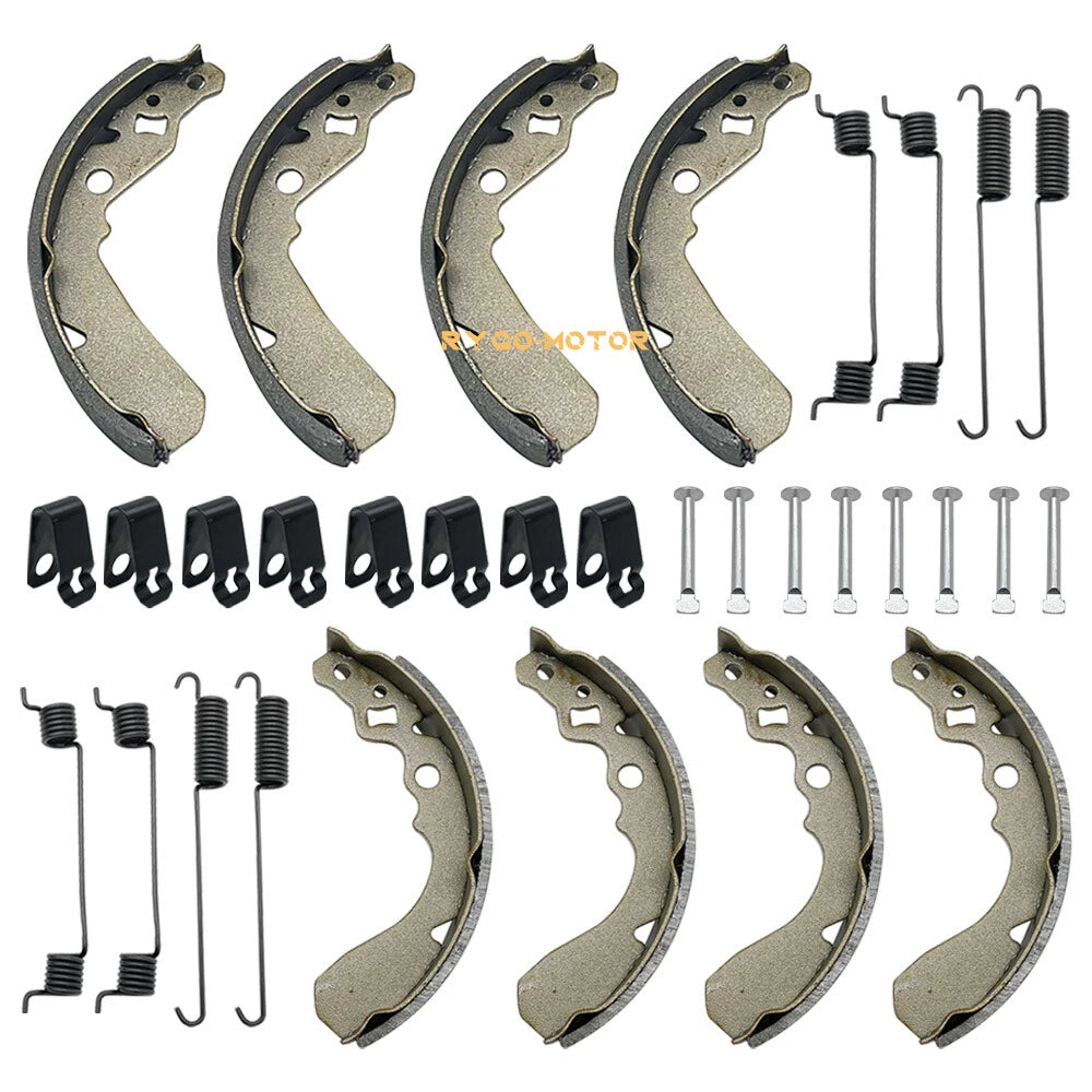 Front & Rear Brake Shoes for Kawasaki Mule KAF300