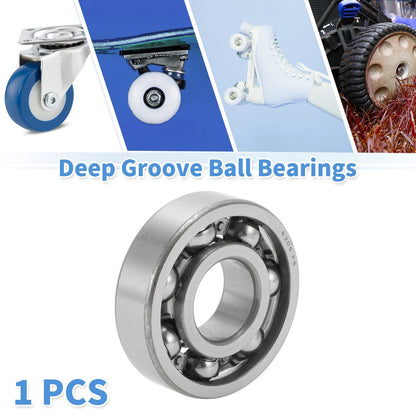 Deep Groove Ball Bearings / 25x62x17mm 1 Pc / Scooter Skateboard Wheel