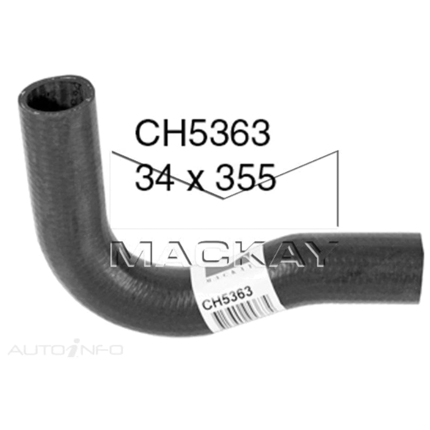 Upper Radiator Hose for Mitsubishi Challenger 4cyl 2.5L 4D56T (2009-2015)