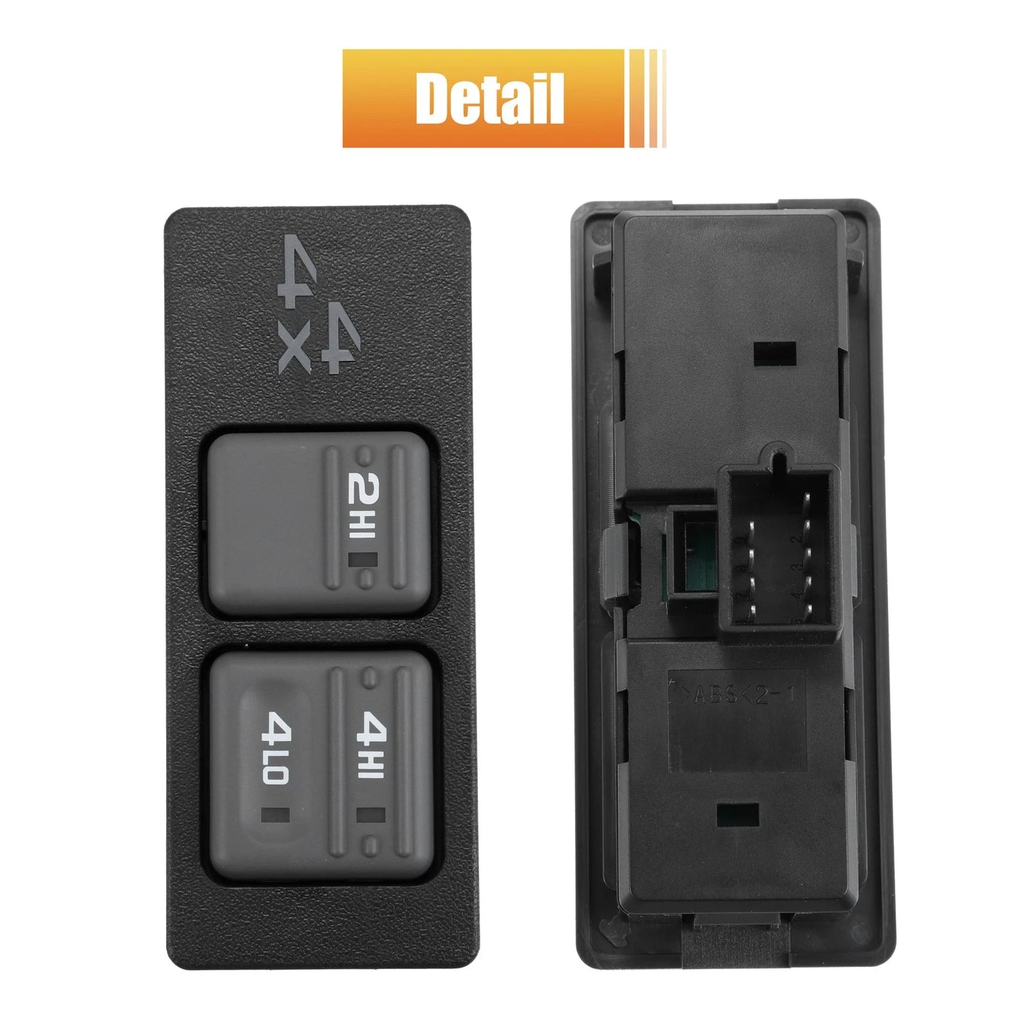 4WD 4X4 Wheel Drive Selector Switch for GMC Yukon (1997 - 2000)