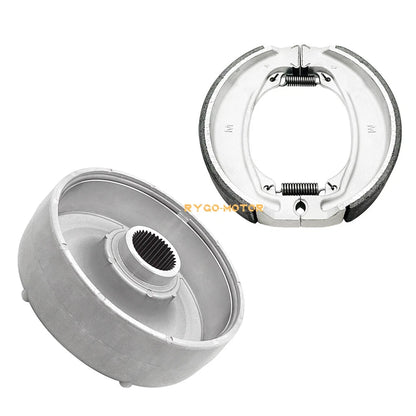Rear Brake Drum Hub & Shoes for Honda Recon (1997–2023)