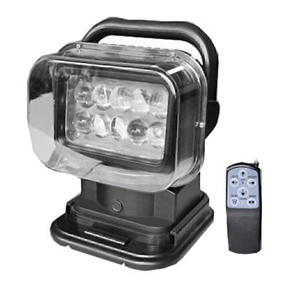 50W 360�� LED Remote Control Search Light for Camping, Magnetic Base