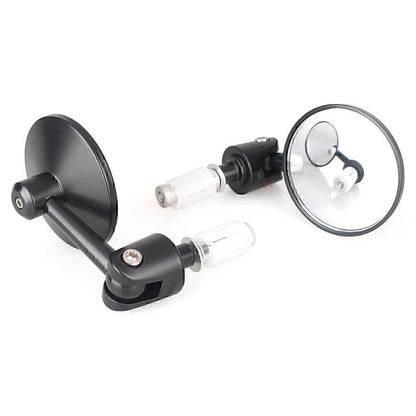 7/8'' Universal Rear View Handlebar Mirrors for Honda Suzuki Kawasaki