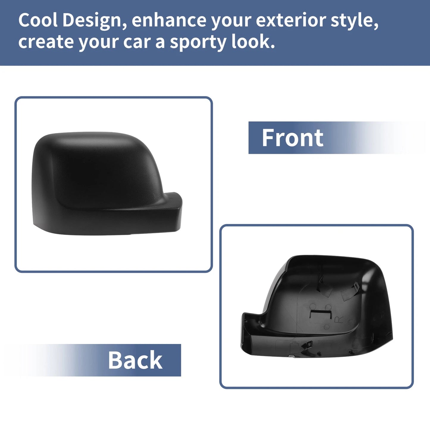 Driver Side Mirror Cover Cap for FIAT TALENTO (2016-2020)