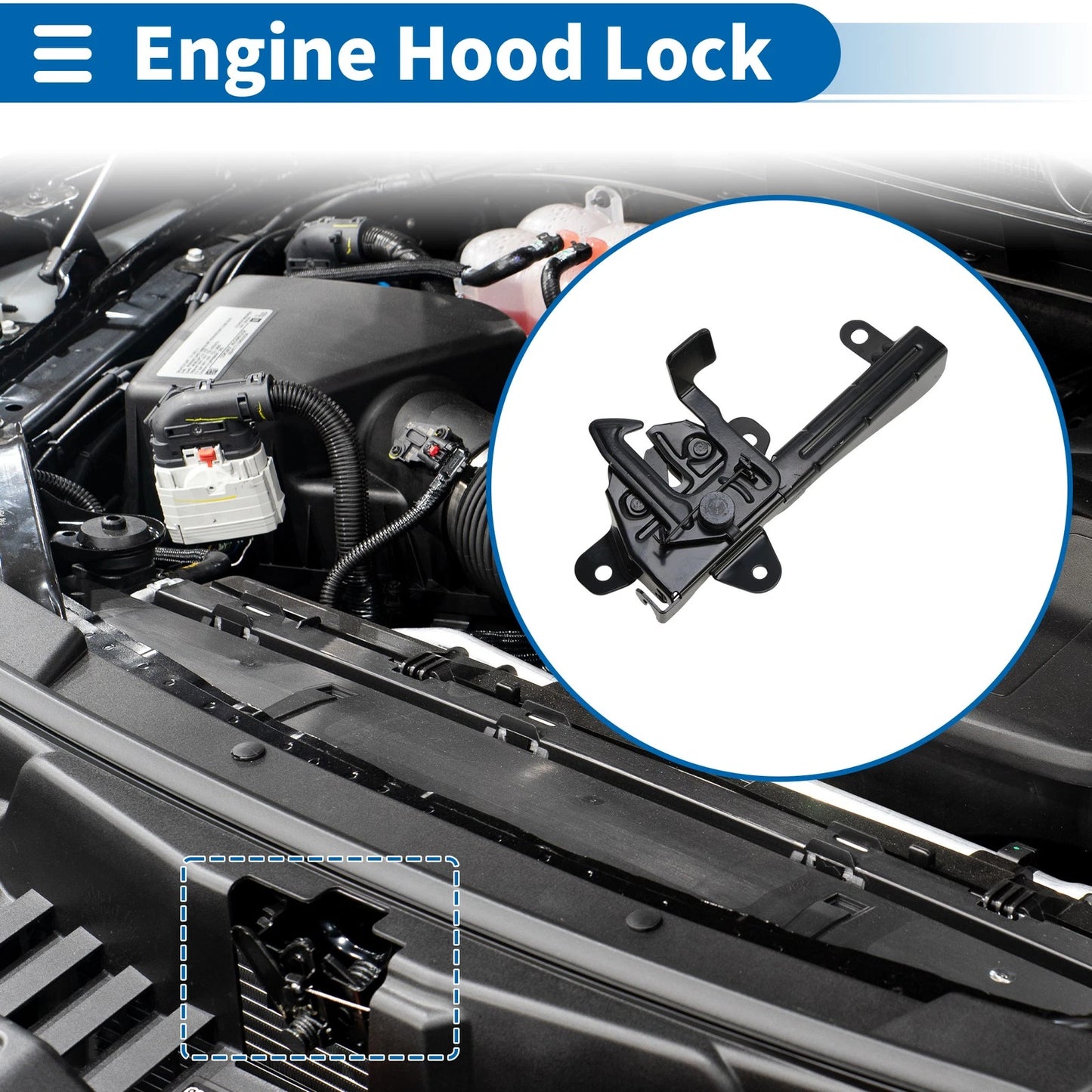 Hood Latch Assembly for Kia Forte (2010-2013)