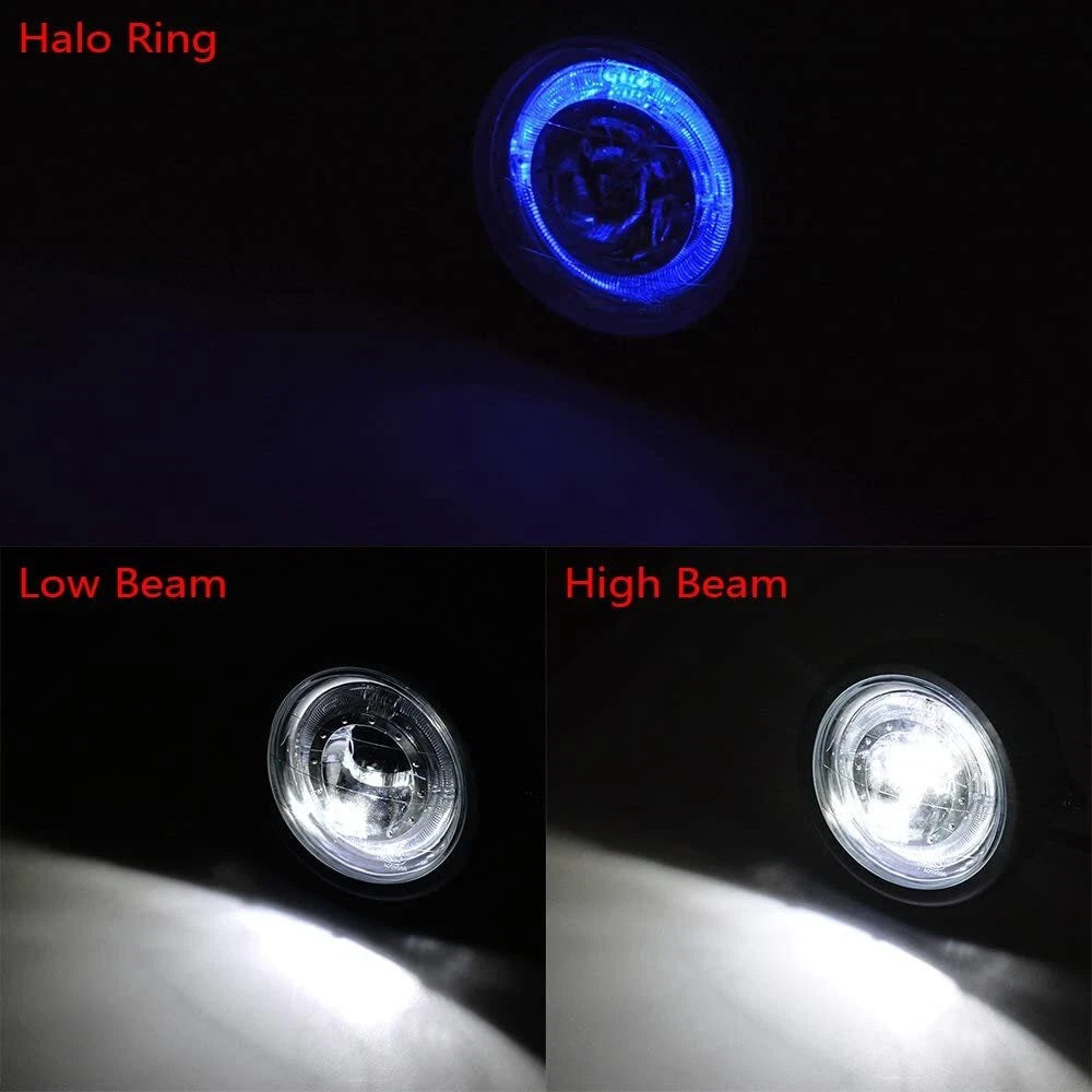 7 Inch LED Motorcycle Headlamp for Motorbike Scooter Black