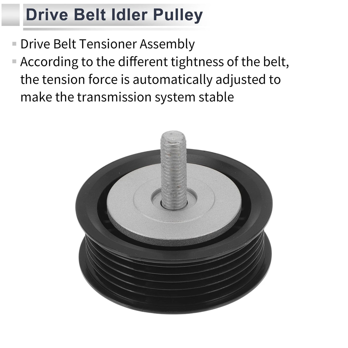 Drive Belt Idler Pulley for Land Rover Range Rover (2012-Now) 1 Pc