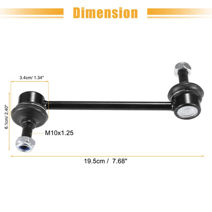 2 x Front Stabilizer Sway Bar End Links for Ford Fusion (2011-2012)