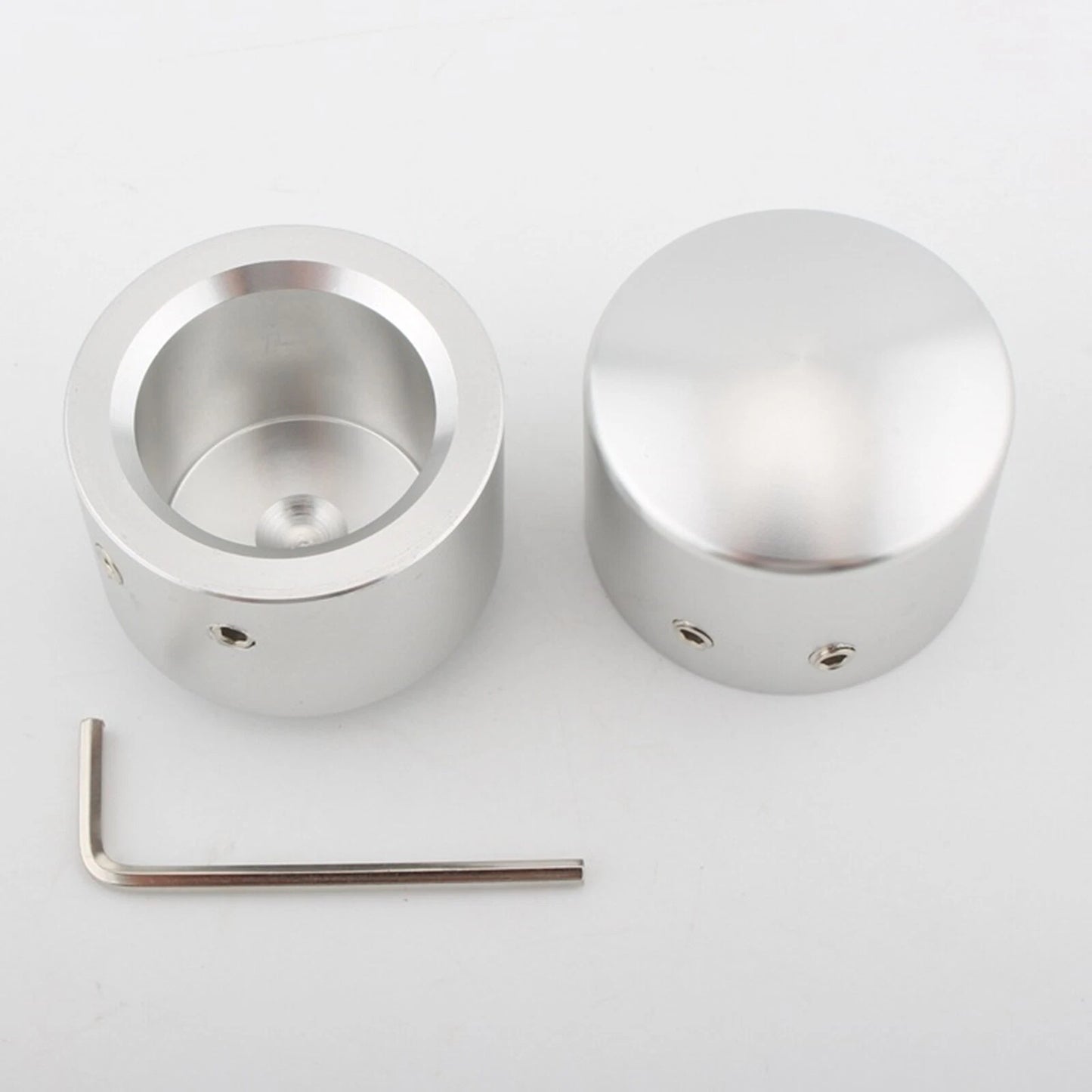 Front Wheel Axle Nut Cap for Harley Softail EFI FXSTI (2007-2017) Chrome