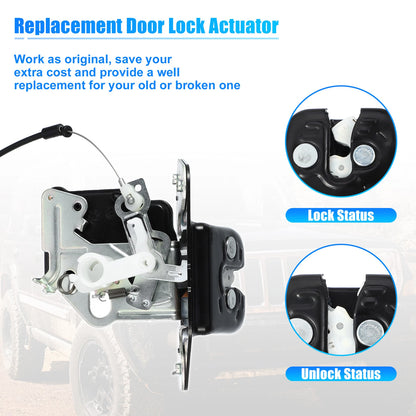 Rear Tailgate Lock Latch for Jeep Grand Cherokee, Dodge (1999-2004)