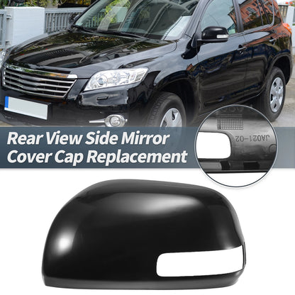 Left Mirror Cover Cap Black for Toyota RAV4 2009-2013