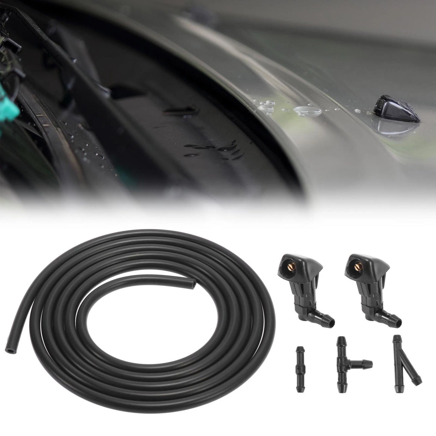 Windshield Washer Nozzles Kit for Honda Civic (2006-2011)