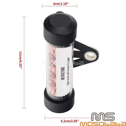 Cylindrical Tube Holder for Universal Motorcycle Motorbike Accessory