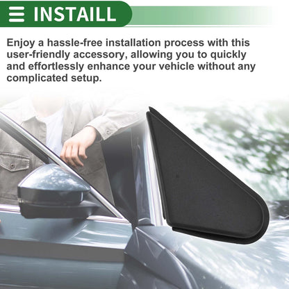 Front Right Triangle Trim for Mitsubishi Lancer Evolution (2008-2015)