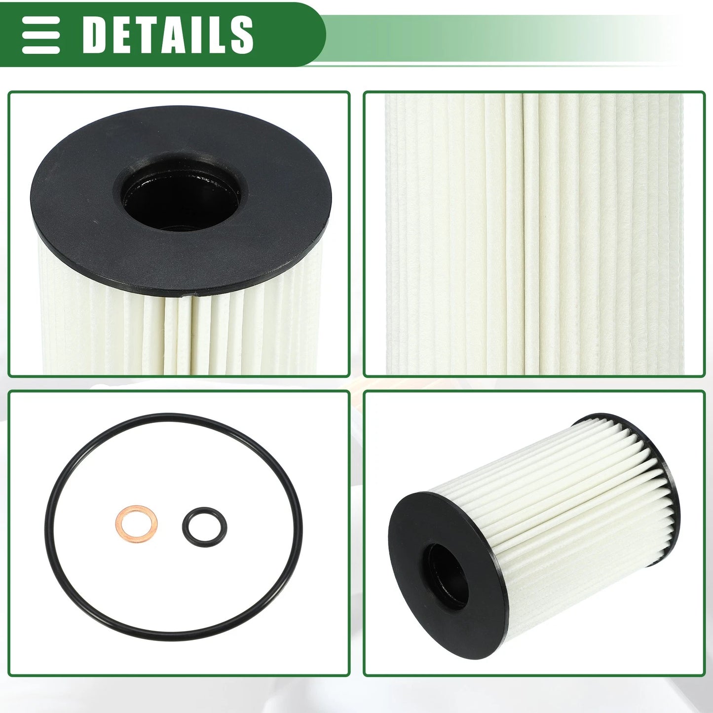 Engine Oil & Fuel Filter Set for BMW 550i (2010-2016)