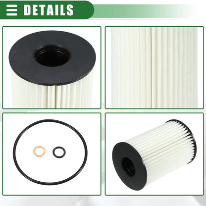 Engine Oil & Fuel Filter Set for BMW 550i (2010-2016)
